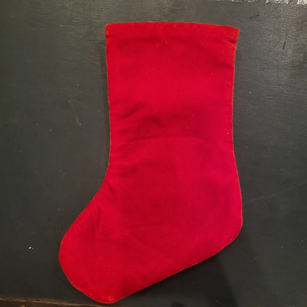 Santa Paws Dog Christmas Stocking Set of 2 - Green and Red Santa